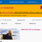 MDR Kultur – Interview mit Anja Paumen