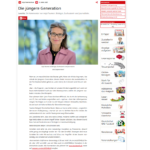 Die jüngere Generation - ein Kommentar